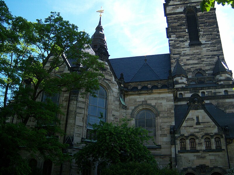 File:Leipzig, Michaeliskirche, von Westen.jpg