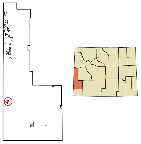 File:Lincoln County Wyoming Incorporated and Unincorporated areas Cokeville Highlighted 5615905.svg