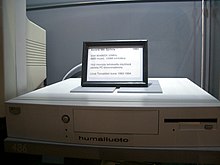 Ambra 486 Sprinta used by Linus Torvalds from 1993-1994. Linus pc (35391578).jpg