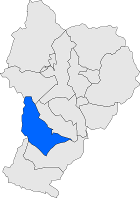 Localització de Sort respecte del Pallars Sobirà.svg
