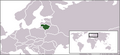 Localização da Lituânia