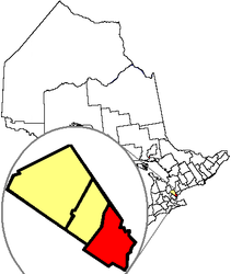 Mississauga - Mapa