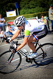 Loes Gunnewijk Dutch racing cyclist