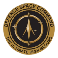 Insignia of the Defence Space Command.