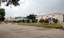 Kadapa railway station premises Long View of Station Building.jpg