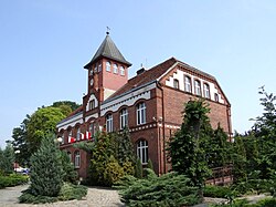 Town Hall in Lubniewice, seat of the gmina office