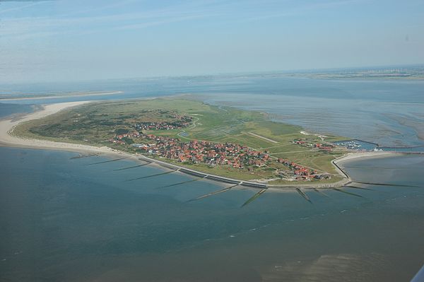 Baltrum is one of the Frisian Islands.