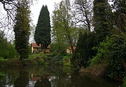 Dolní rybníček Luftovy zahrady