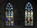 Glasfenster im nördlichen Seitenschiff, ursprünglich im Kreuzgang des Klosters Marienfeld