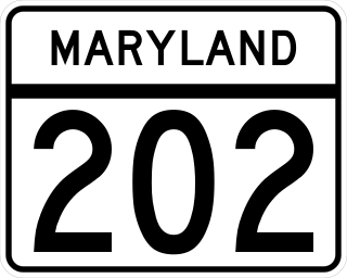 <span class="mw-page-title-main">Maryland Route 202</span> State highway in Prince Georges County, Maryland, United States