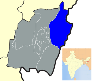 Ukhrul district district in Manipur, India