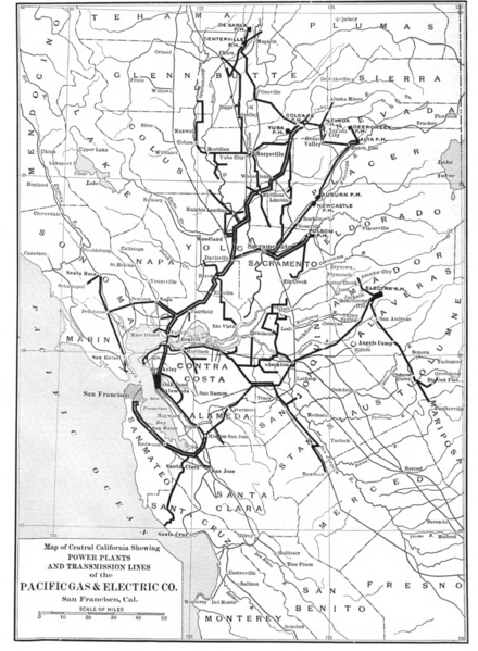 File:Map of Central California Showing Power Plants and Transmission Lines of the Pacific Gas and Electric Company c 1912.png