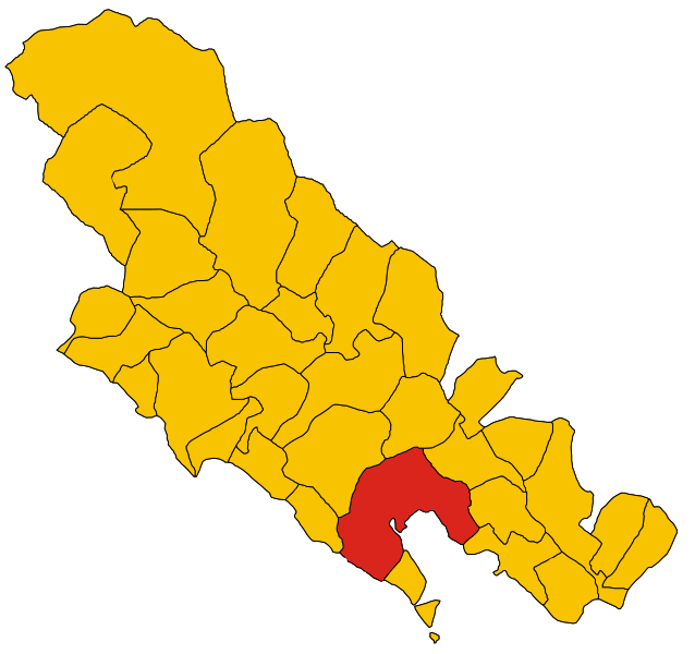File:Map of comune of La Spezia (province of La Spezia, region Liguria, Italy).svg