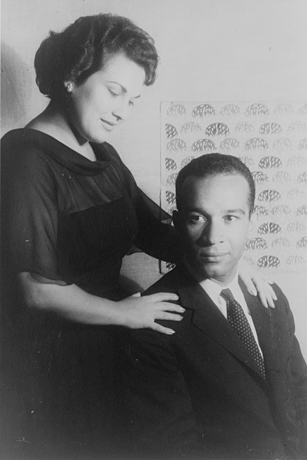 Henry Lewis and Marilyn Horne in 1961, photo by Carl Van Vechten.