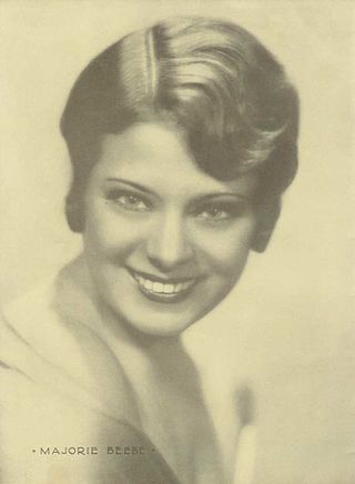 <span class="mw-page-title-main">Marjorie Beebe</span> American actress (1908–1983)