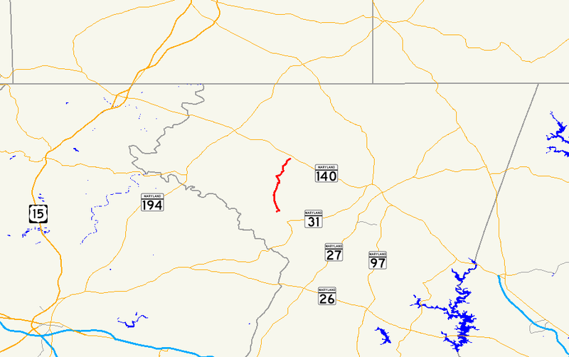 File:Maryland Route 84 map.png