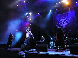 Vystúpenie na festivale Masters of Rock v roku 2007.