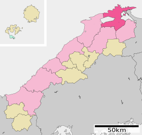 Matsue in Shimane Prefecture Ja.svg