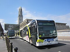 A bus of the network of public transport in Amiens [fr]