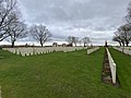 Messines Ridge - Nieuw–Zeelandse begraafplaats voor ruim 800 nieuw zeelanders die stierven 1917-1918, zonder gekend graf.