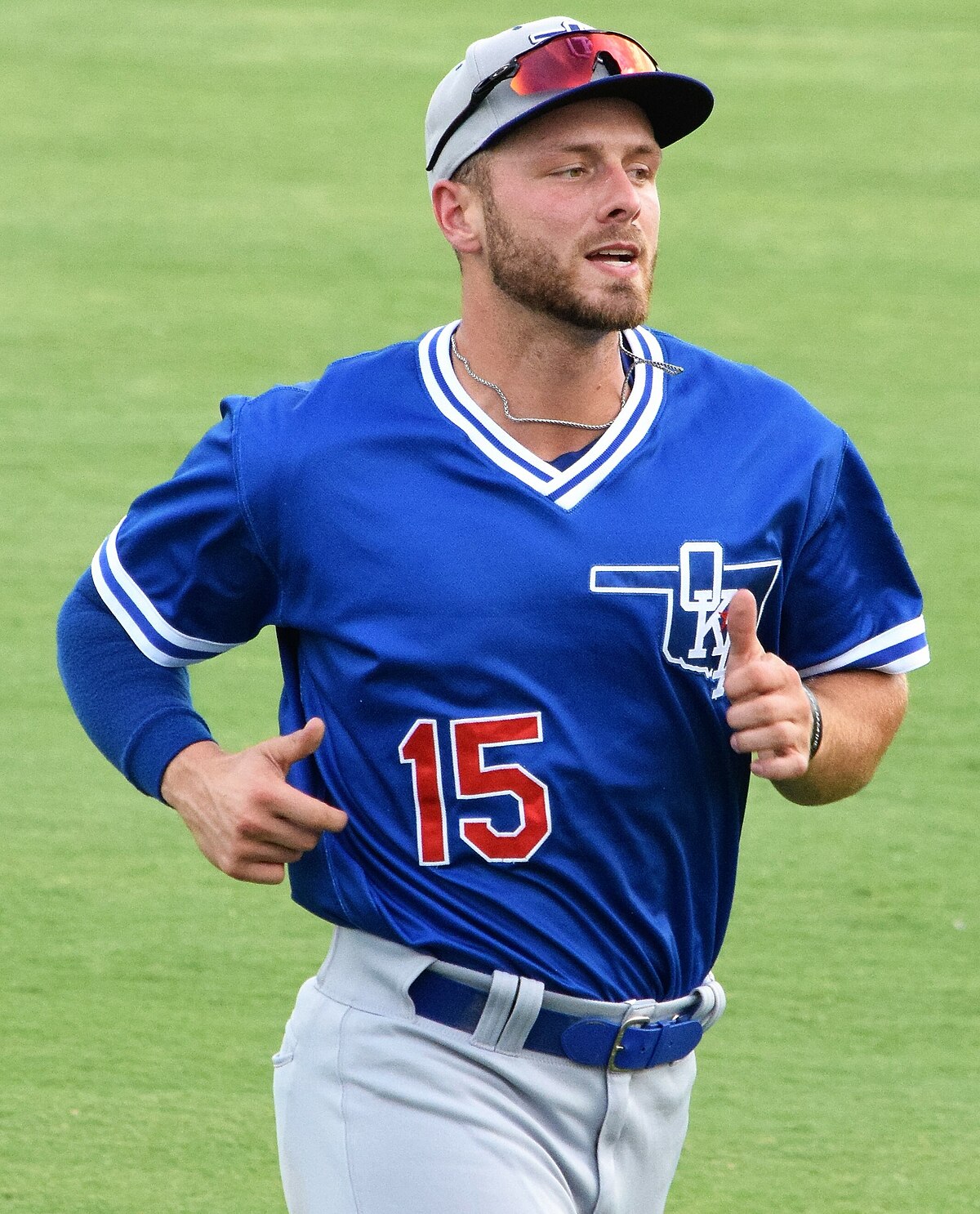 OKC Dodgers first baseman Michael Busch talks about winning Pacific Coast  League title