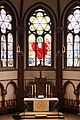 Blick auf Altar und Chorfenster