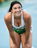 Michelle Jenneke Rang sieben in 13,25 s