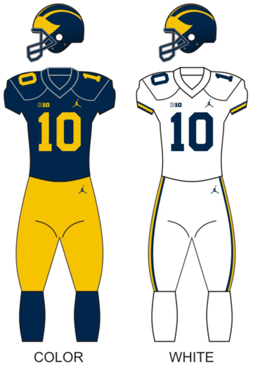 Michigan wolverines football uniforms.png