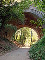 Midland Railway viaduct opened in 1868, St Albans, Hertfordshire, England