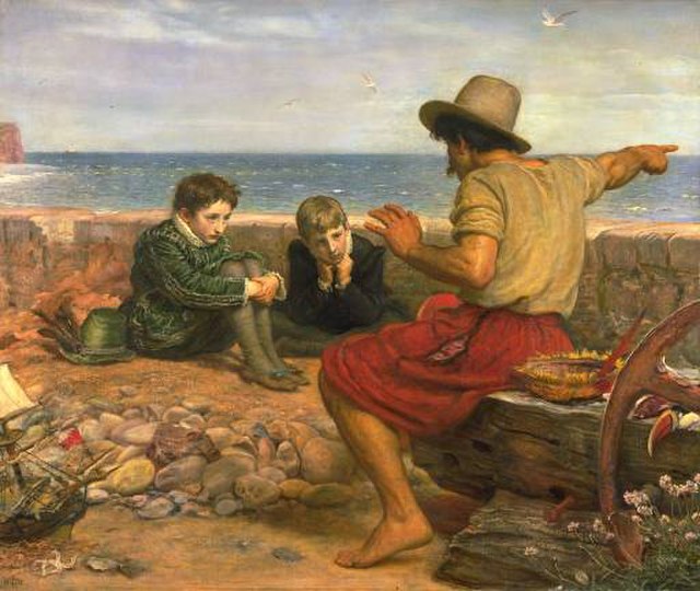 The Boyhood of Raleigh by John Everett Millais, 1871