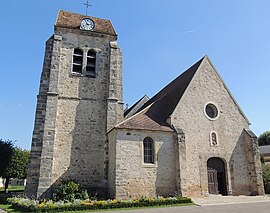 The church in Moissy