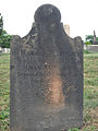 Early settler’s tombstone, Hiland Cemetery, Ross Township, Allegheny County, Pennsylvania