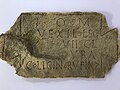 Римски заветни натпис посвећен Јупитеру, уклесан у стену испод Рамске тврђаве на Дунаву