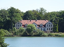 Palace in Myszkowo from the XVIII century.