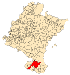 Localização de Tudela