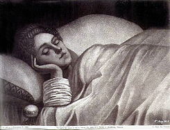 Naya, Carlo (1816-1882) - n. 553a - Carpaccio V. 1506 - Dettaglio del sogno di Santa Orsola (La testa della Santa) - Academia, Venezia.jpg