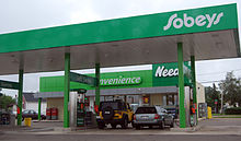 Needs convenience/Sobeys Gas Bar Needs convenience store. sobeys gas bar. Moncton NB 6974.jpg