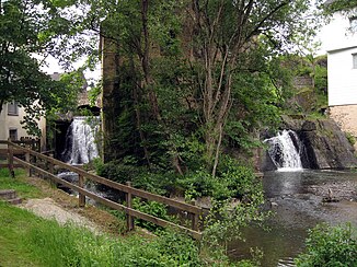 Wasserfall der Enz in Neuerburg