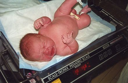 naked newborn