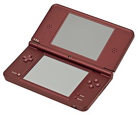The Nintendo DSi XL released in 2009 and was a large version of the DSi.