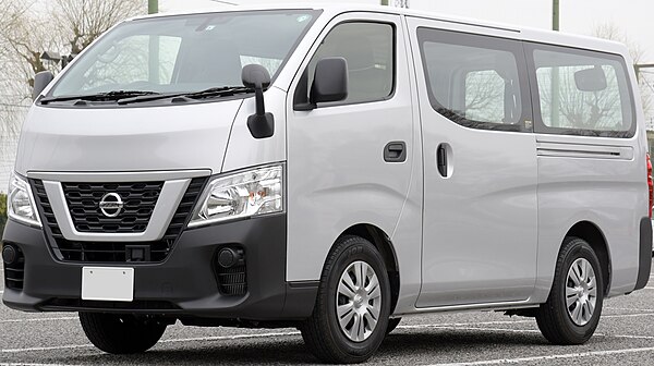 Nissan NV350 Caravan DX with dual sliding door (Japan)