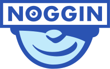 Noggin's original logo Noggin head logo.svg