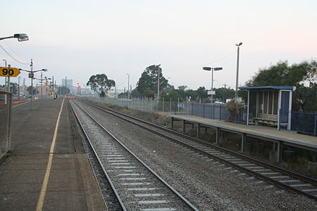 North Shore railway station victoria