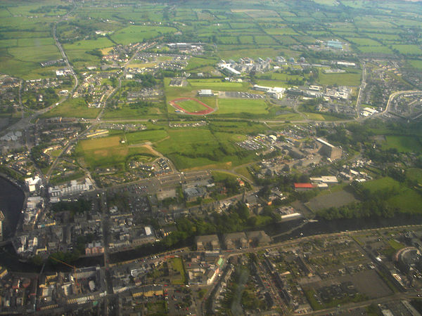 Aerial view of Sligo