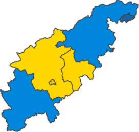 NorthamptonshireParliamentaryConstituency1900Results.svg