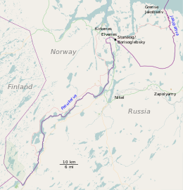 Norway and Russia border map.svg