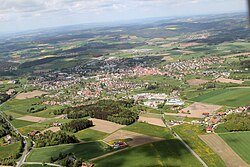 Skyline of Oberviechtach