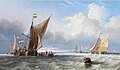 «Հոլանդական ծովափի մոտ» (1858), յուղաներկ, կտավ, մասնավոր հավաքածու