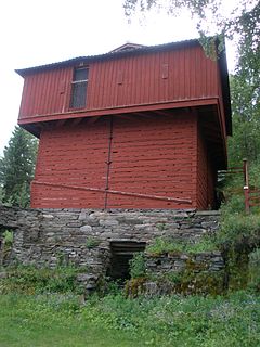 Rönnöfors village in Sweden