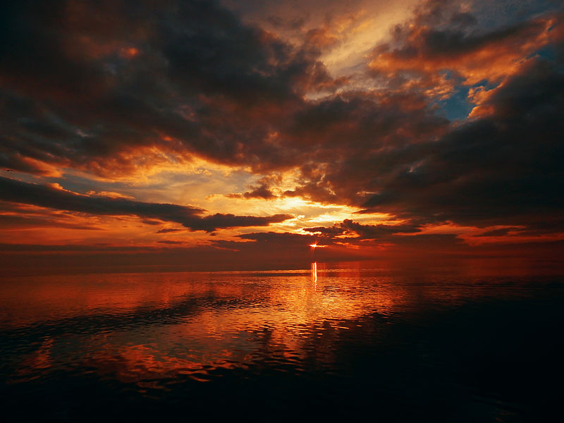 File:Ohrid Lake Horizon.jpg